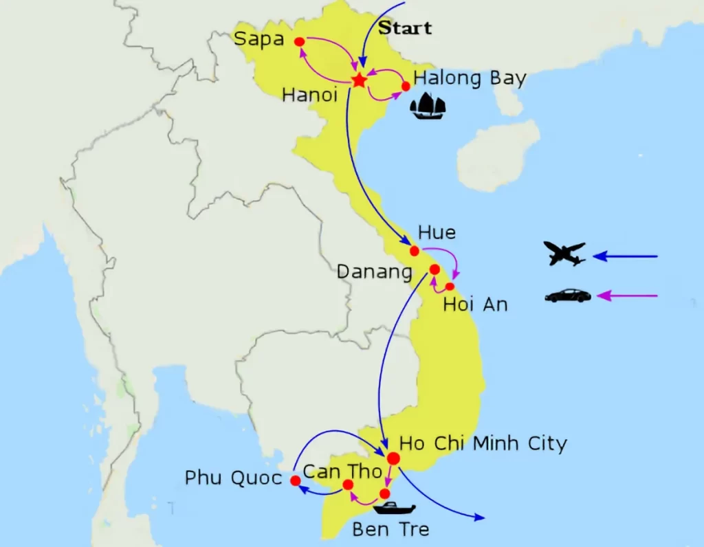 PT06 Tour Map